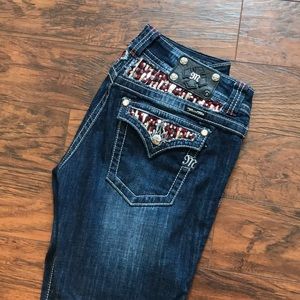 Miss Me Dark Wash Boot Cut Jeans